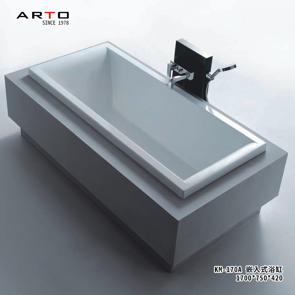 KM-170A ARTO 嵌入式浴缸